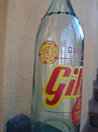 Botella antigua Gaseosa Gili