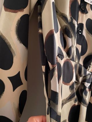 Vestido Zara estampado
