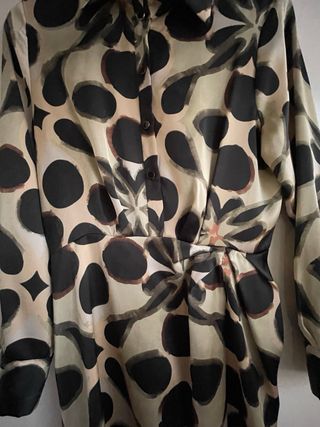 Vestido Zara estampado