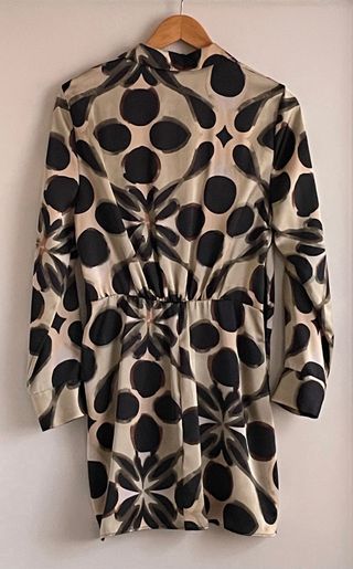 Vestido Zara estampado