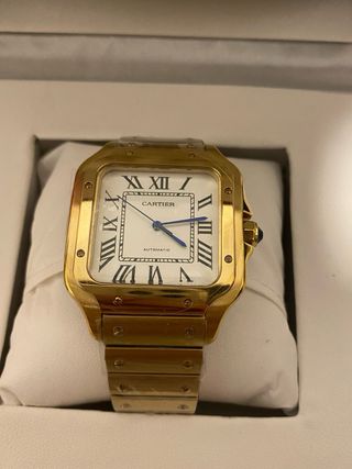 Reloj Cartier Oro