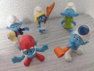 Confezione da 5 Figure dei Puffi