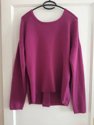 Jersey morado de Promod