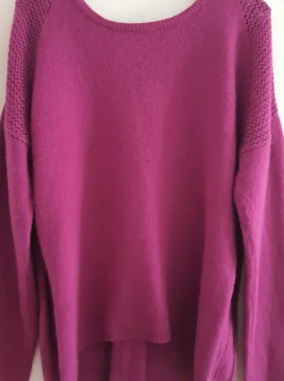 Jersey morado de Promod