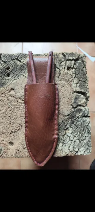 Fodero in pelle per forbici da potatura