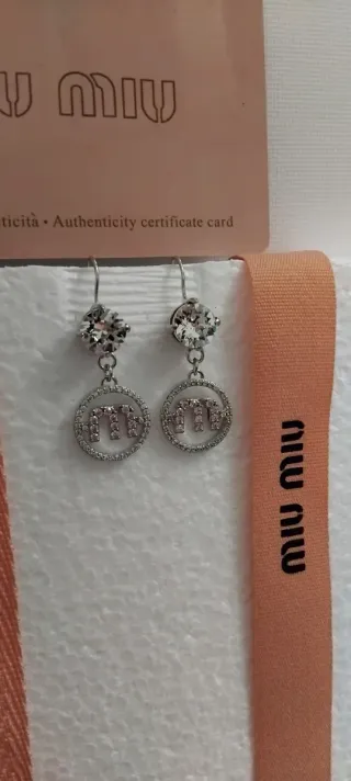Orecchini Miu Miu