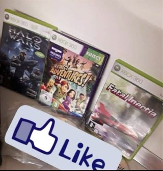 Xbox 360 + Kinect + 2 Controller + 3 Giochi