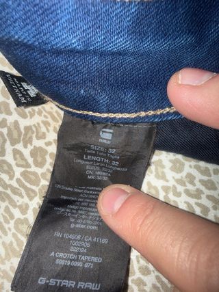 Vaqueros G-Star RAW Azules