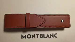 Estuche Montblanc 1 bolígrafo marrón