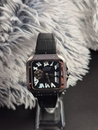Reloj Cartier Esqueleto Negro