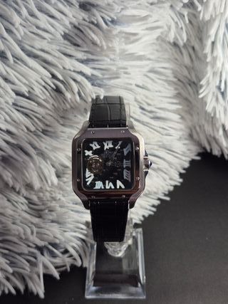 Reloj Cartier Esqueleto Negro