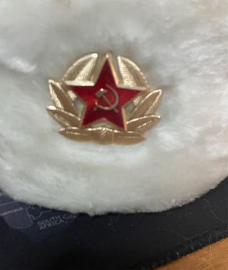 Gorro Ruso Ushanka URSS Años 80