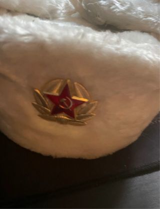 Gorro Ruso Ushanka URSS Años 80