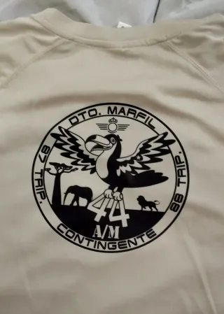 Camiseta Militar Destacamento MARFIL 44 Senegal