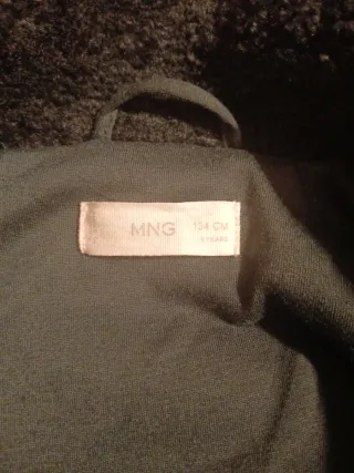 Abrigo Zara niña verde