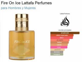 FIRE ON ICE - LATTAFA - NUEVO 100ml.