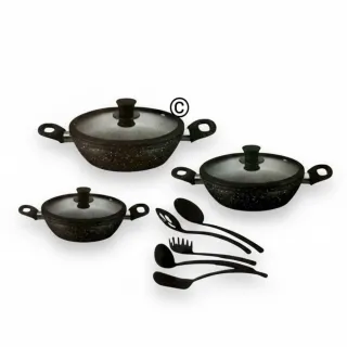 Set Tegame e Utensili Cucina