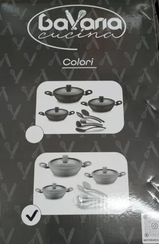 Set Tegame e Utensili Cucina