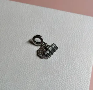 Charm Madrid in argento con sigillo S925, per braccialetti Pandora o simili