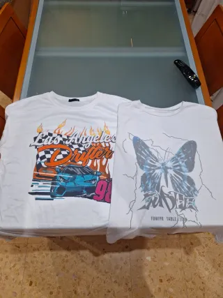 Pack 2 Camisetas SHEIN Talla M