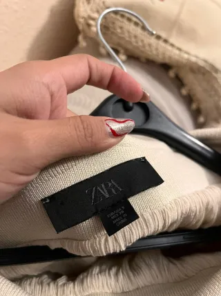 Conjunto falda y top beige Talla S