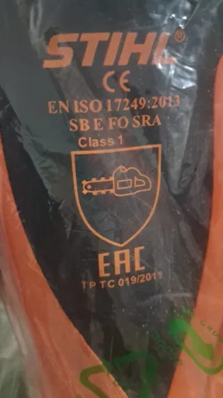 ¡ÚLTIMO PRECIO! Botas Stihl anticorte nuevas