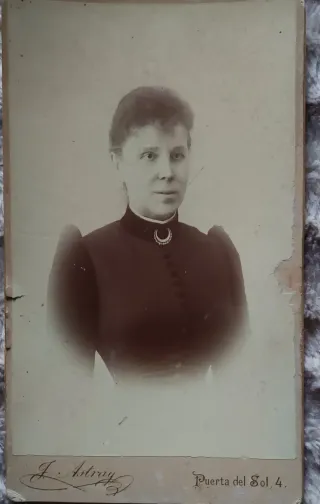 Foto Antigua Mujer España J. Astray