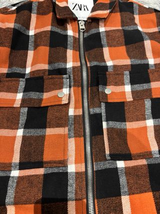 Chaqueta Zara cuadros