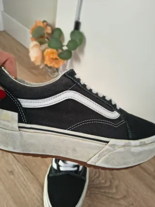 Zapatillas Vans Old Skool Patchwork Negras