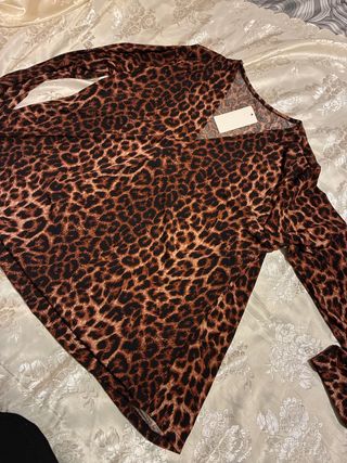 Maglia donna taglia unica maculata