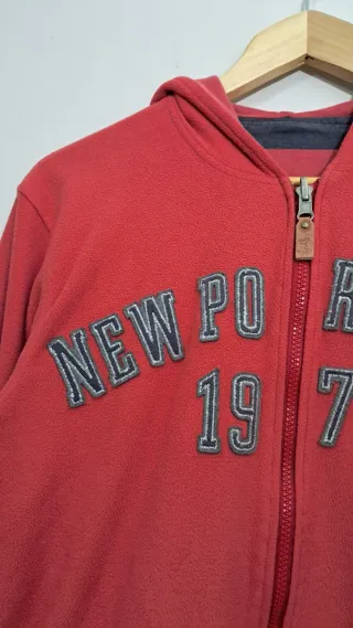 Chaqueta reversible roja