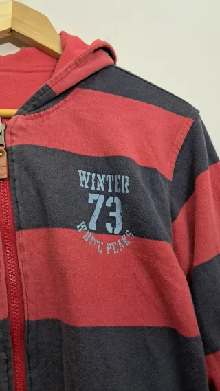 Chaqueta reversible roja