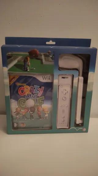 Juego Wii Crazy Mini Golf BigBen sin ABRIR