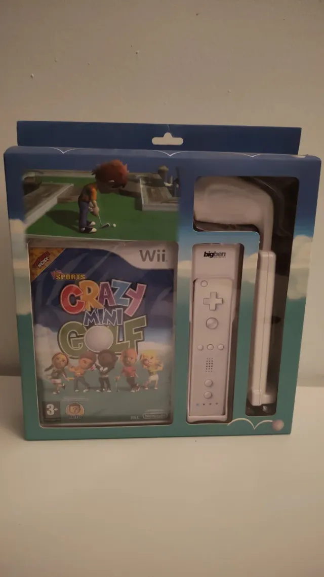 Juego Wii Crazy Mini Golf BigBen sin ABRIR