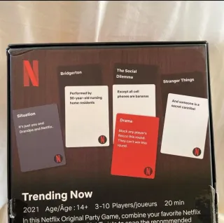 Jogo de Festa Netflix Trending Now Spin Master