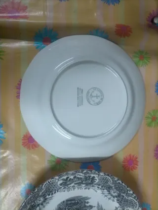 2 Piatti Piani Vistas Cartuja 24cm