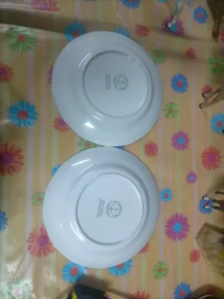 2 Piatti Piani Vistas Cartuja 24cm