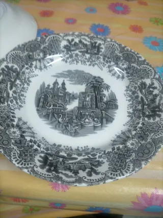 2 Piatti Piani Vistas Cartuja 24cm