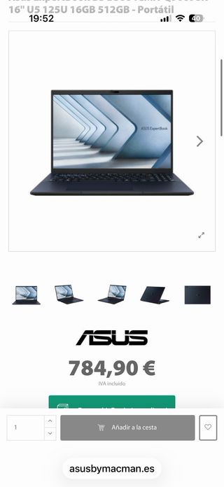 ASUS ExpertBook B3604CM - Nuevo