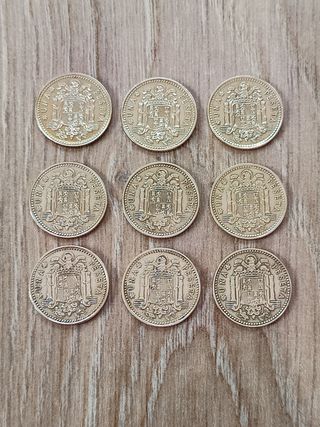 Lote 1 peseta 1966 *67-75