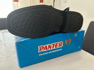 Zapato Seguridad (Ejecutivo) Panter Negro Piel