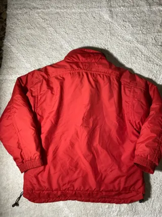 Chaqueta Deportiva Champion Roja Ancha Retro