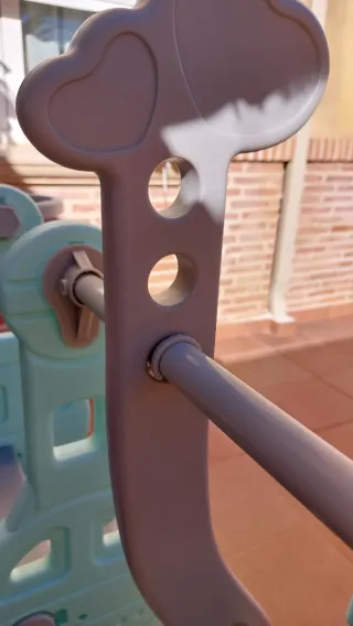 PARQUE INFANTIL CON TOBOGAN/COLUMPIO/CANASTA