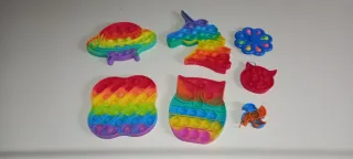 Lote Juguetes Antiestrés Pop It Varios