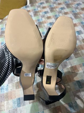 Sandalias Gloria Ortiz Negras Talla 40