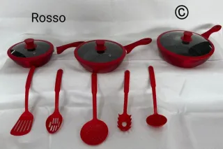 Set Padelle 11 Pezzi Bavaria Grigio