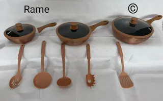 Set Padelle 11 Pezzi Bavaria Grigio