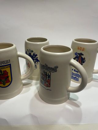 Lote 4 Jarras Cerveceras Vintage Alemanas
