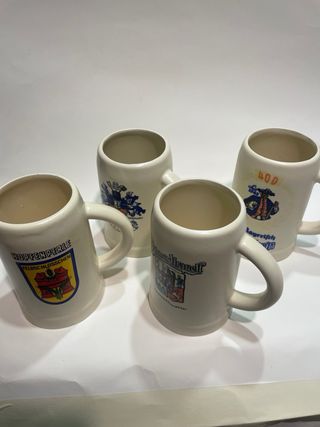 Lote 4 Jarras Cerveceras Vintage Alemanas