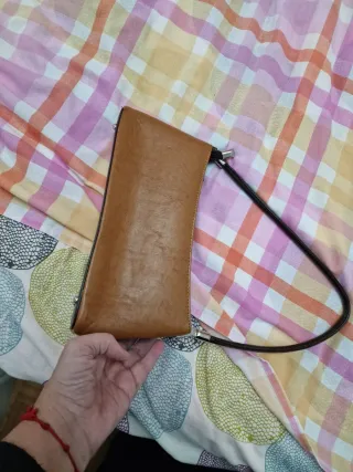 Mini Borsetta Gucci in pelle cammello